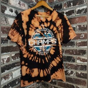 2016 Western Conference San Jose Sharks Champs StanleyCup Playoffs bleach Tiedye